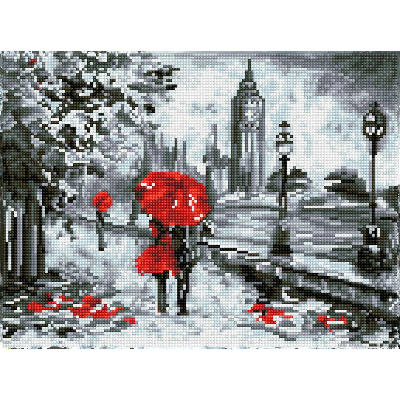 Diamond Dotz® Splash of Red Diamond Painting Kit